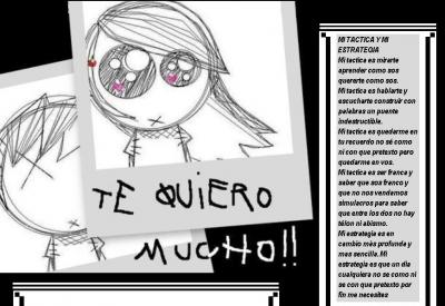 Te quiero y  te comprendo